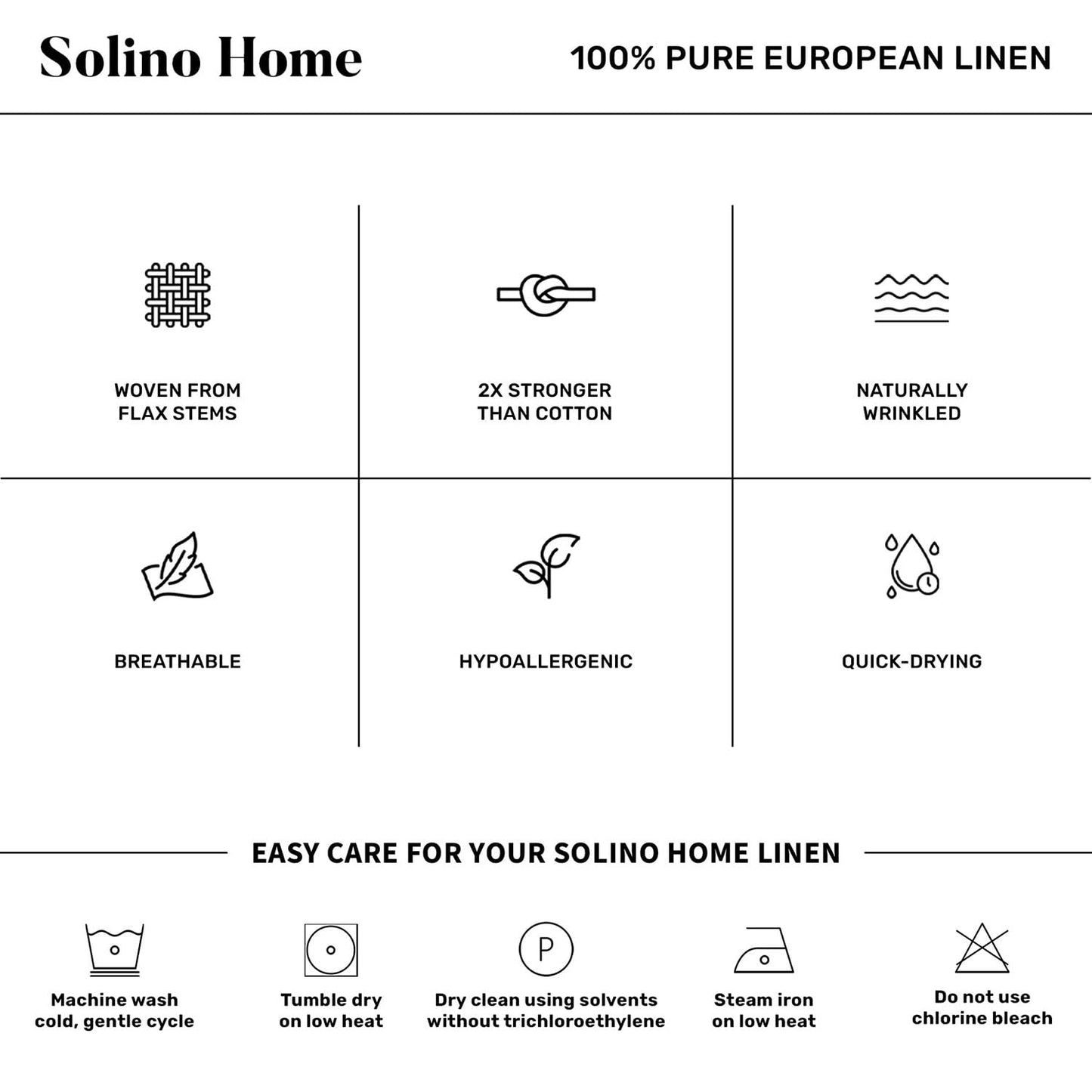 Solino Home White Linen Napkins Set of 4-100% Pure Linen Cloth Washable Dinner Napkins 20 x 20 Inch for Winter, Valentines, Spring, Easter - Diana Medium Weight