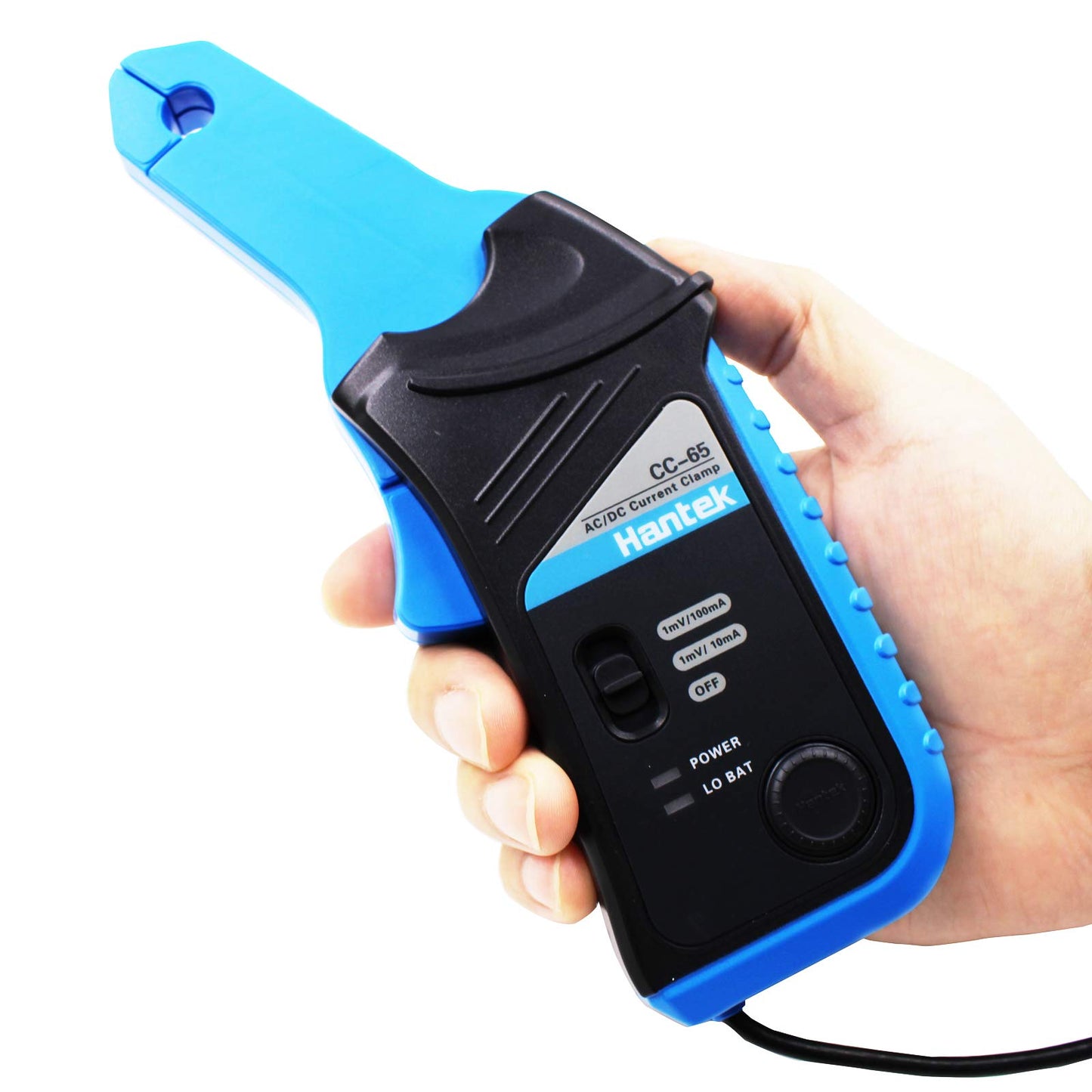 Hantek CC-65 AC/DC Current Clamp Meter Transducer for Digital Multimeter Oscilloscope with BNC Type Connector