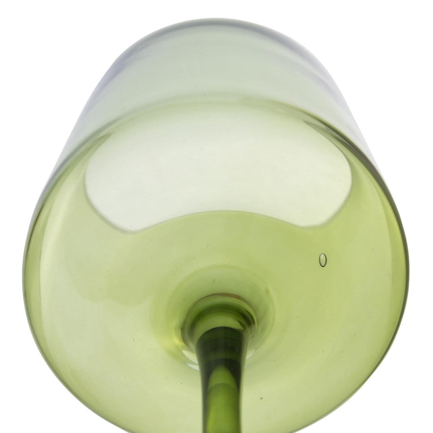 Creative Co-Op Hand Blown Stemmed Wine Glasses, 14 Ounces, 4 Assorted Colors Glassware, Multi