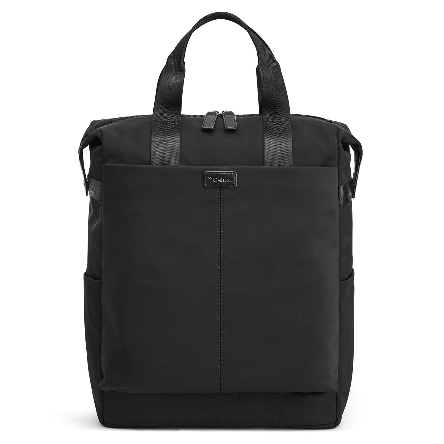 G4Free Protective 16" Laptop Backpack, Large Work Bag for Men Women, Slim Casual Backpacks for Travel, College, Business, Black