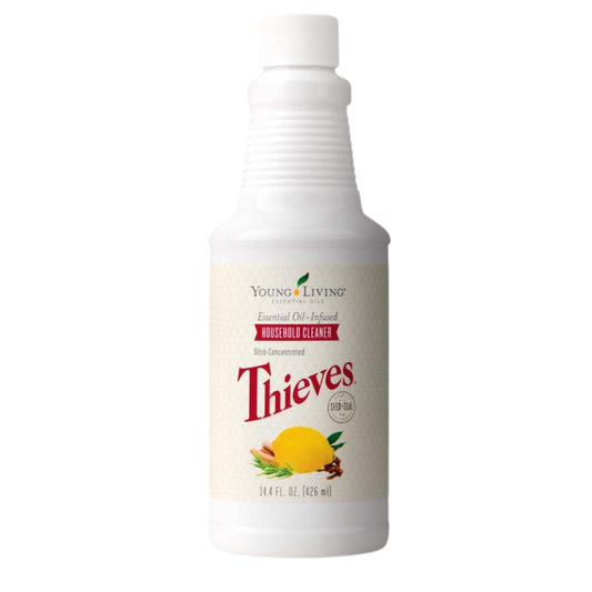 Young Living Thieves Household Cleaner 14.4 oz, Plant-Based All-Purpose Cleaner with Essential Oils, Safe for Floors, Mirrors, Carpets & Pet Areas