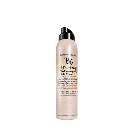 Bumble and bumble. Prêt-à-powder Très Invisible Volumizing Dry Shampoo | Volumizing, Dry-Cleansing, UV Protective + Absorbs Oil | Curly, Wavy, Straight, 3.1 Ounce