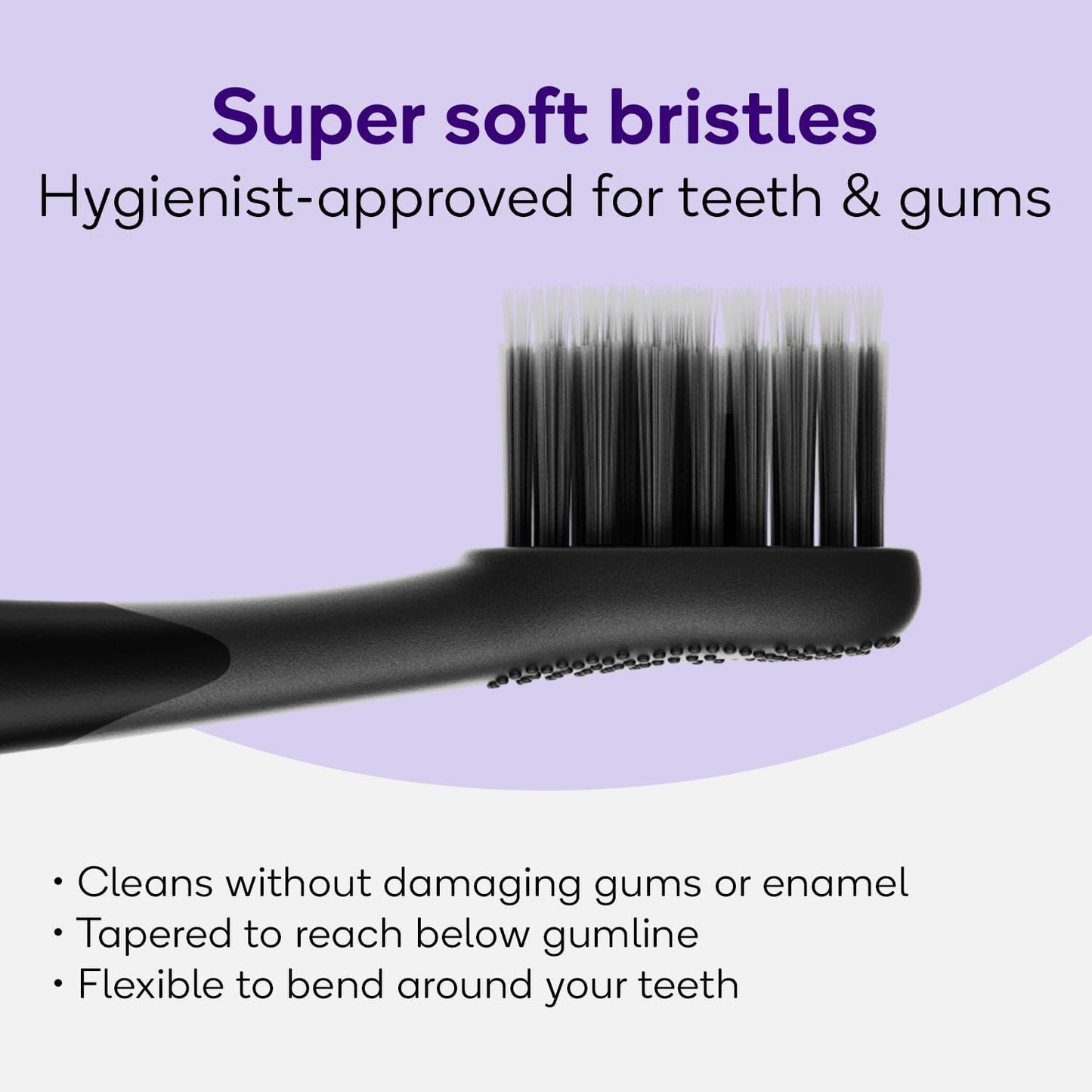 Burst Pro Sonic Advanced Electric Toothbrush for Adults (Black) | Soft Bristles | 33,000 Vibrations | Long-Lasting Battery and Multiple Brushing Modes