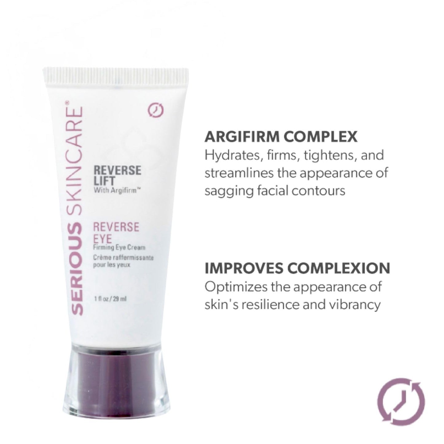 INSTA-TOX Facial Firming Wrinkle Smoothing Serum & Reverse Lift Firming Eye Cream Set - Tightener for Lines, Deep Wrinkles and Pores - Temporary Lift for Face and Eyes - Serious Skincare