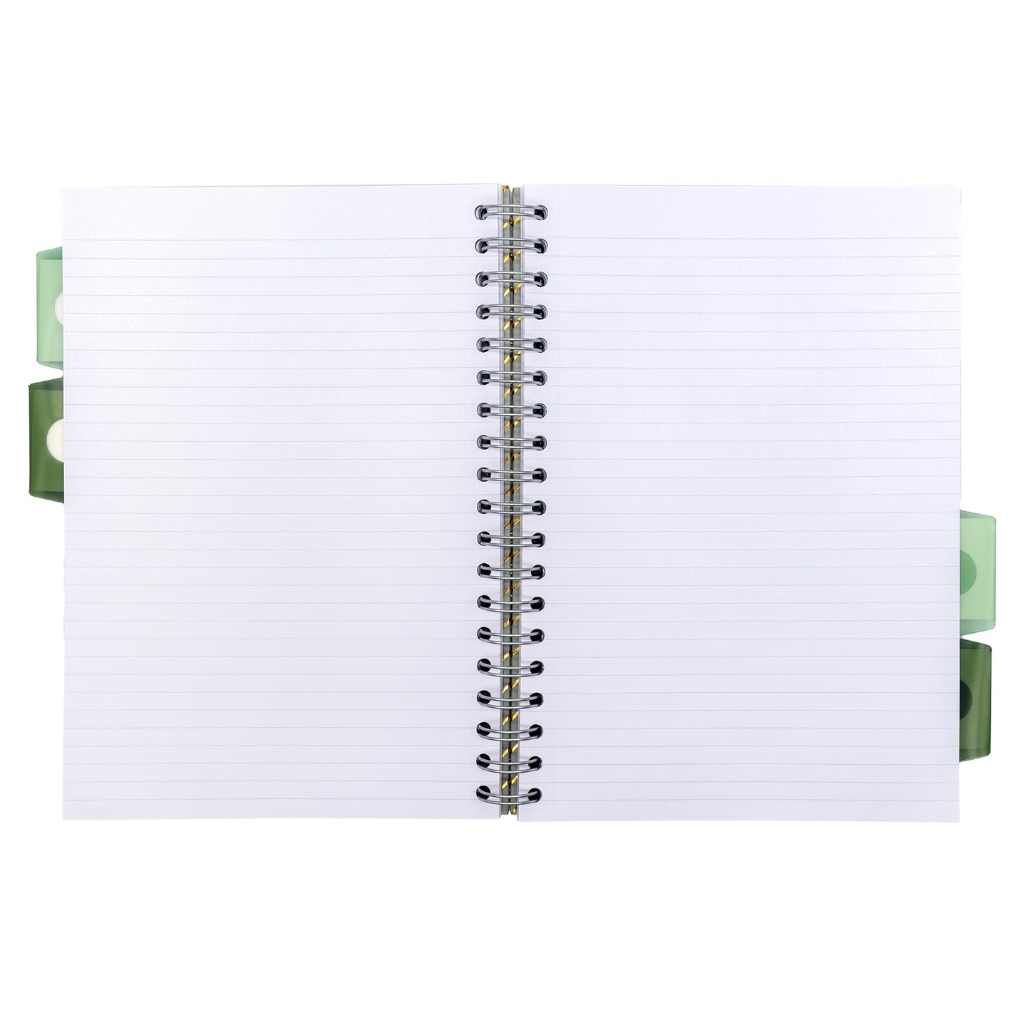Pukka Pad Haze B5 Notebook – Pack of 3 Wirebound Notebooks with 5 Repositionable Dividers with Storage Pockets and Tabs for Organisation and Personalisation – 200 Pages, 100 Sheets of 80GSM Paper