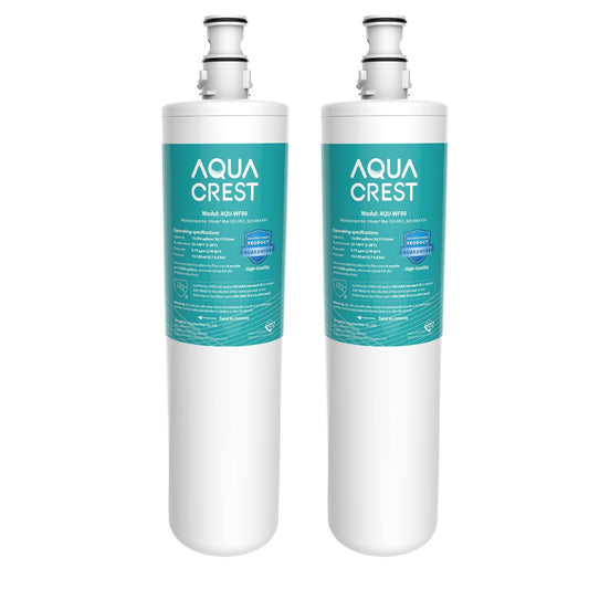 AQUA CREST 3US-PF01 3US-MAX-F01 Replacement Filter, NSF/ANSI 42 Certified Replacement for Filtrete® 3US-PF01, 3US-MAX-F01H, 3US-PS01, Delta RP78702, Manitowoc K-00338, HF20 HF25 Water Filter, 2 Pack