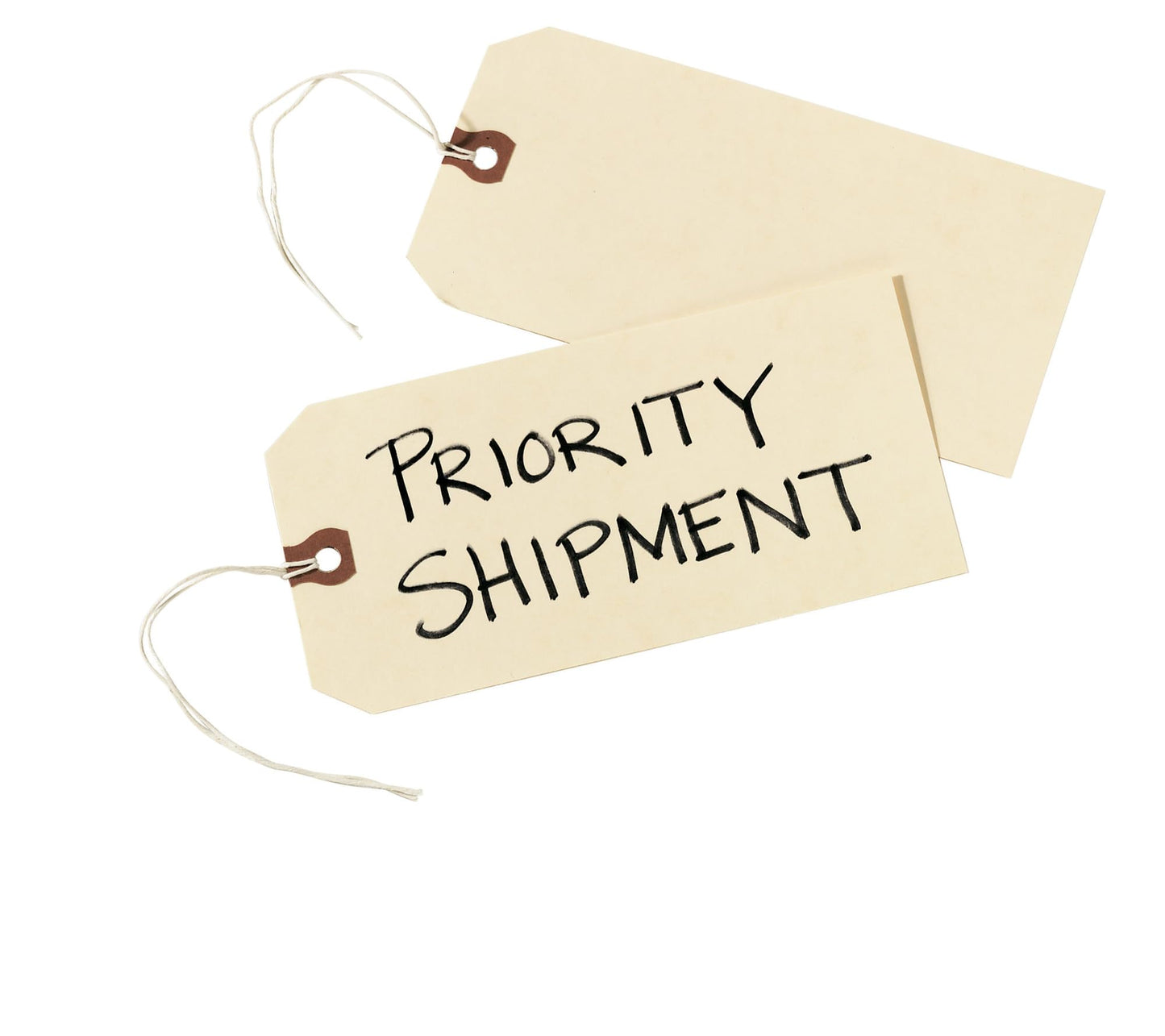 Avery Price Tags with String Attached, 11.5 pt. Stock, 3-3/4" x 1-7/8", 1,000 Manila Hang Tags (12503)
