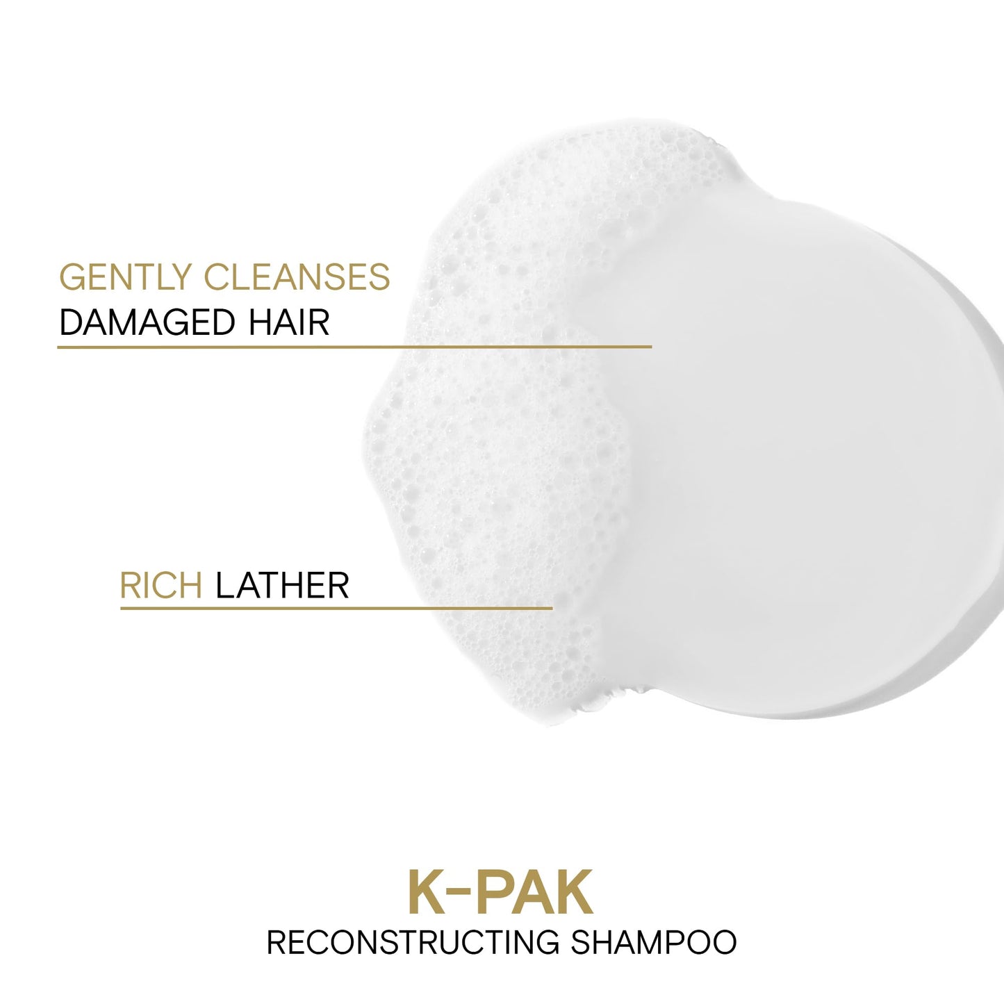 Joico K-PAK Daily Reconstructing Shampoo | For Damaged Hair | Repair & Prevent Breakage | Boost Shine | With Keratin & Guajava Fruit Extract | 33.8 Fl Oz