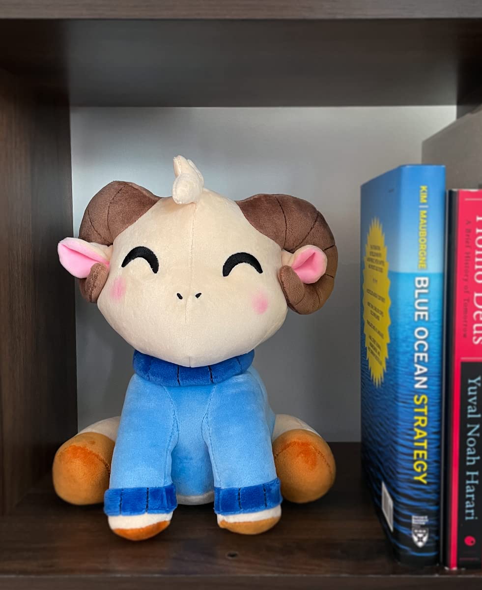 Youtooz Jschlatt Ram Plushie 9" Inch, Jschlatt Soft Rammie Plush Collectible Plush Youtubers Creator Collection