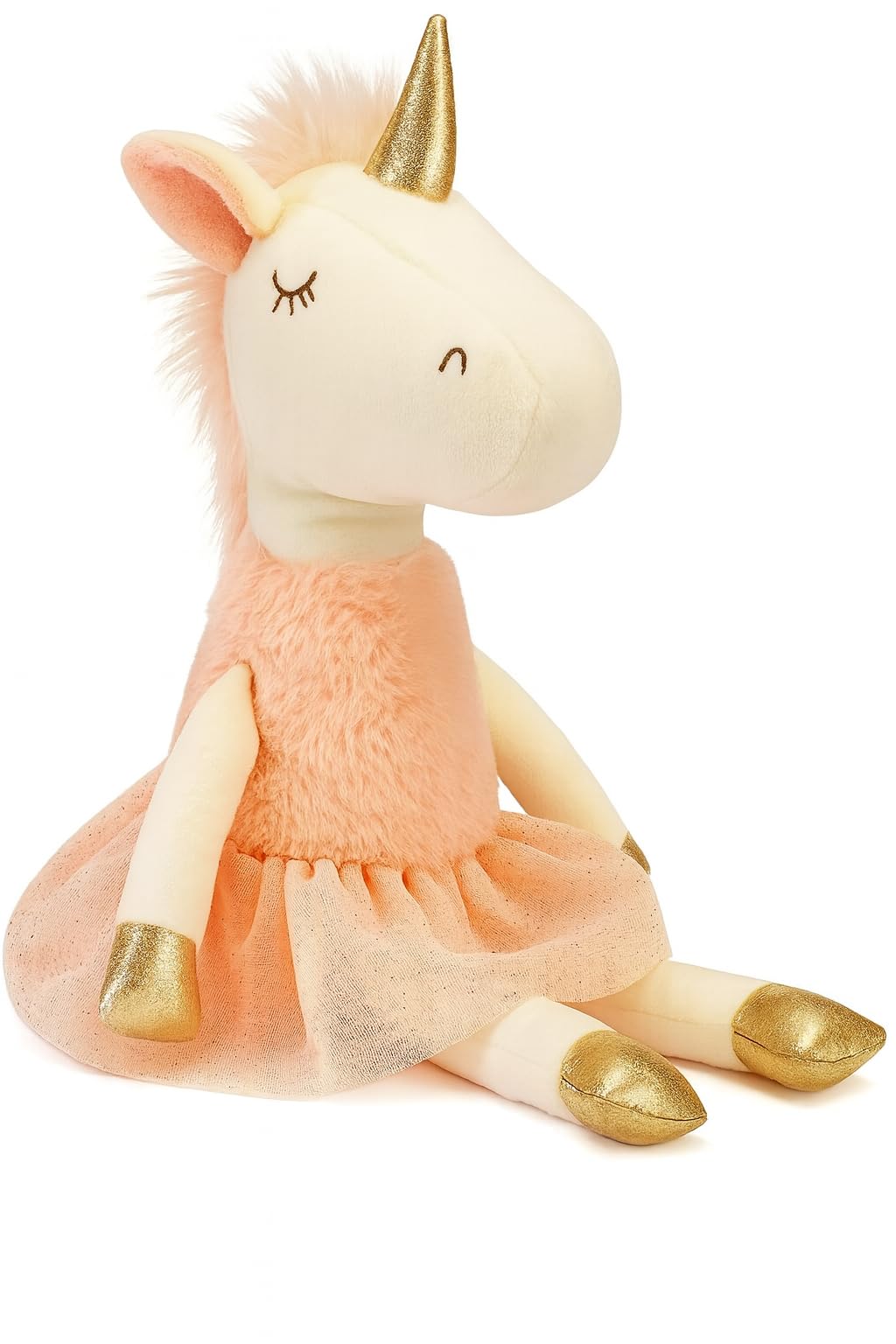 Laila and Lainey Plush Ballerina Unicorn - Soft Stuffed Animal for Girls