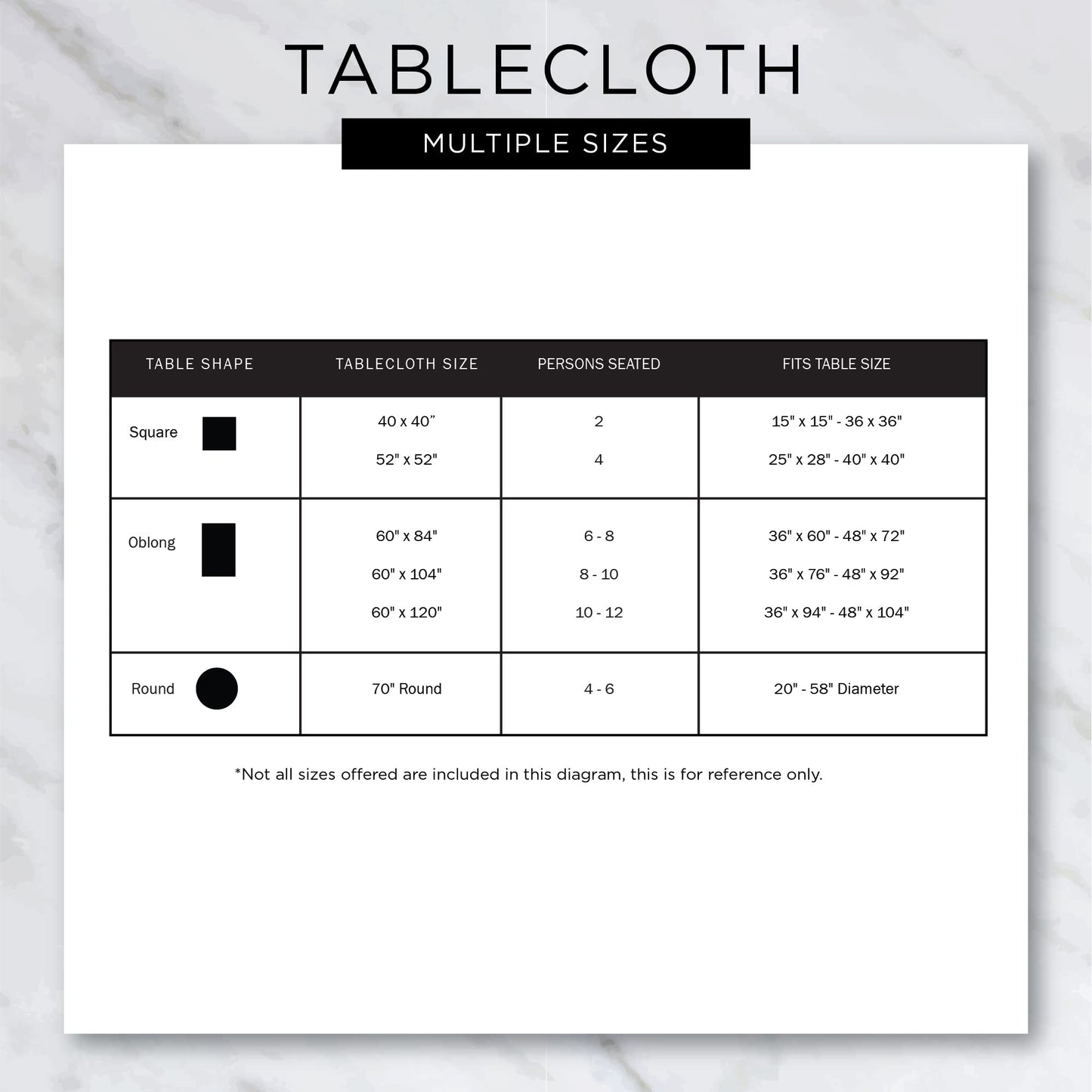 DII Buffalo Check Collection, Classic Farmhouse Tablecloth, 60 x 104, Light Blue & White