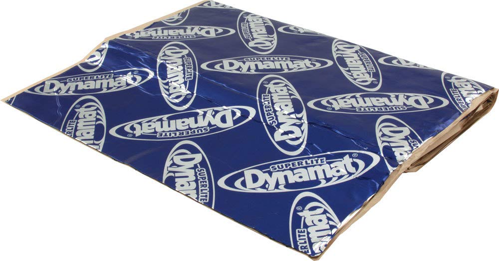 Dynamat 10612 18" x 32" Self-Adhesive Sound Deadener with Superlite Tri-Pack, (Set of 3),Blue – Made in USA