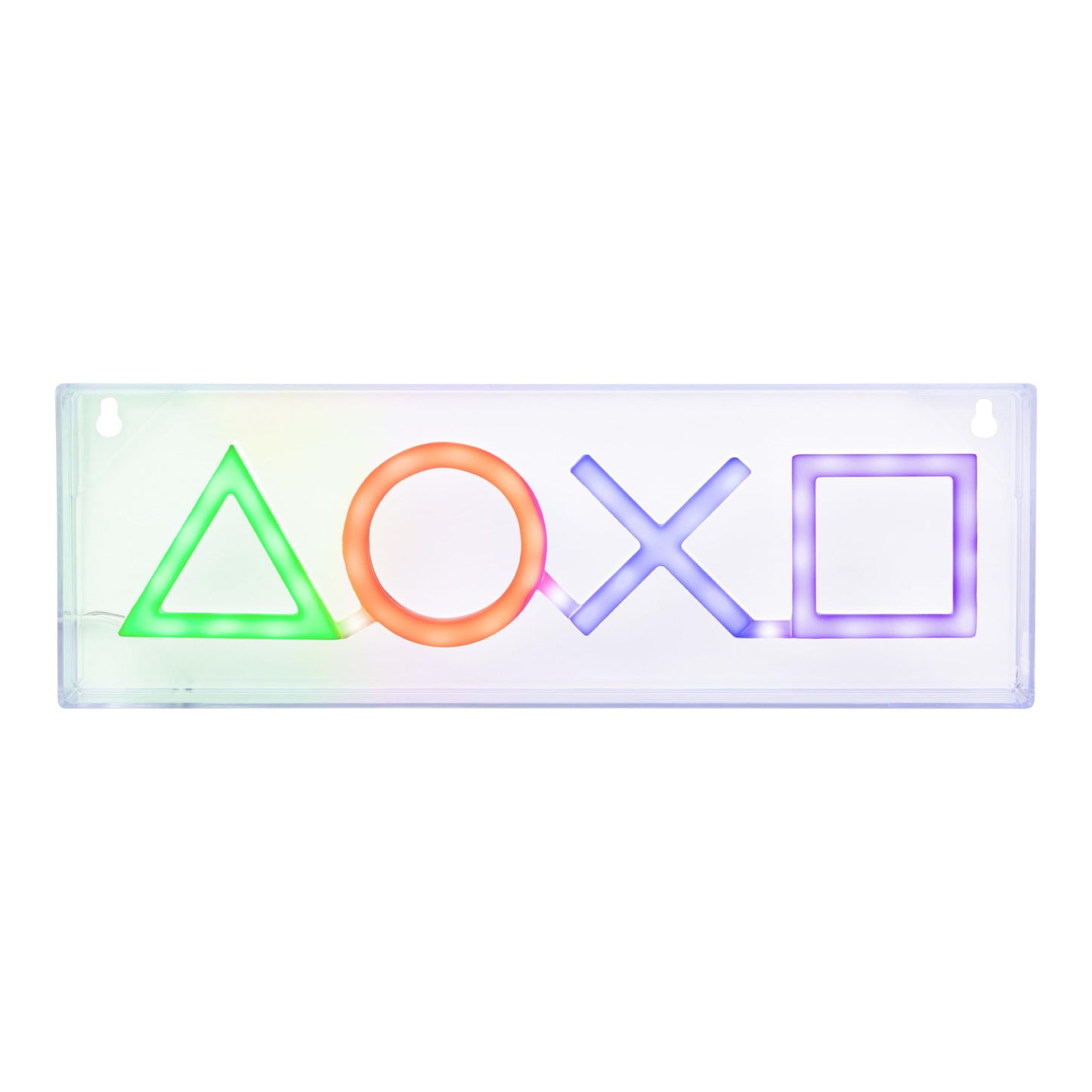 Paladone Playstation LED Neon Light - Free Standing or Wall Mountable - Game Room Accessories & Decor for Gamers