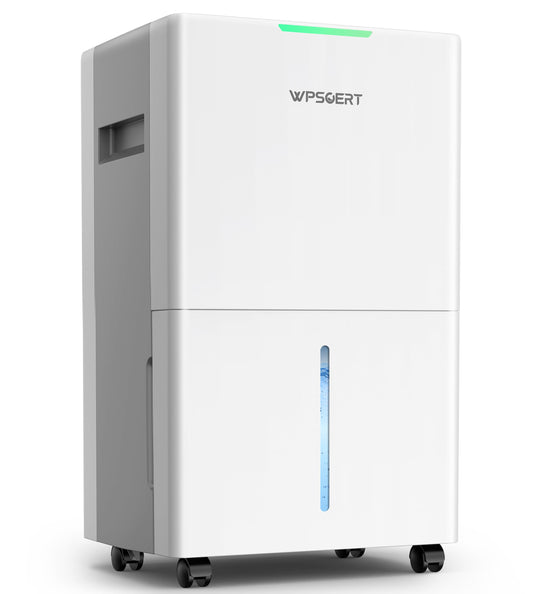 4000 sq.ft Dehumidifier for Basement, 45 Pint Dehumidifiers for Home with Drain Hose, WPSOERT Smart Compressor Dehumidifies for Large Room, Bedroom, 3 Modes, Intelligent Humidity Control, Auto Defrost