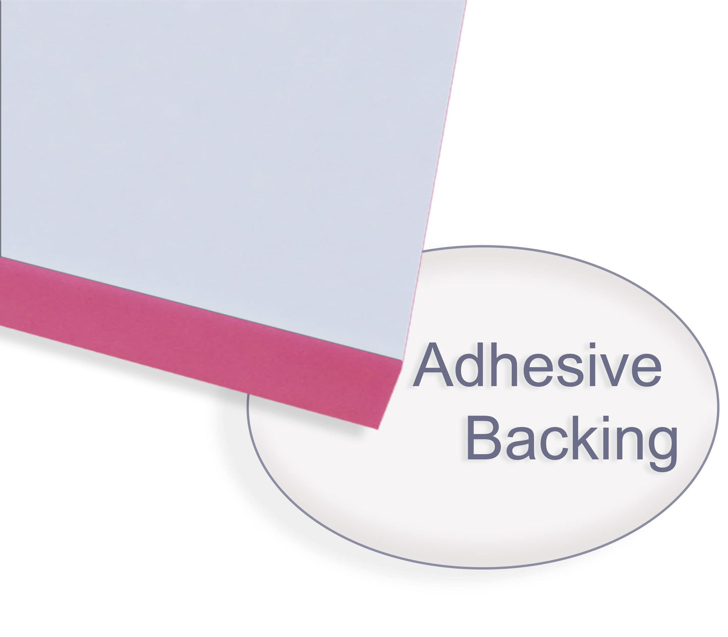Rehabilitation Advantage Pink Memory Foam Padding, Self Adhesive, 24'' x 16'' x 3/8'', Set of 2