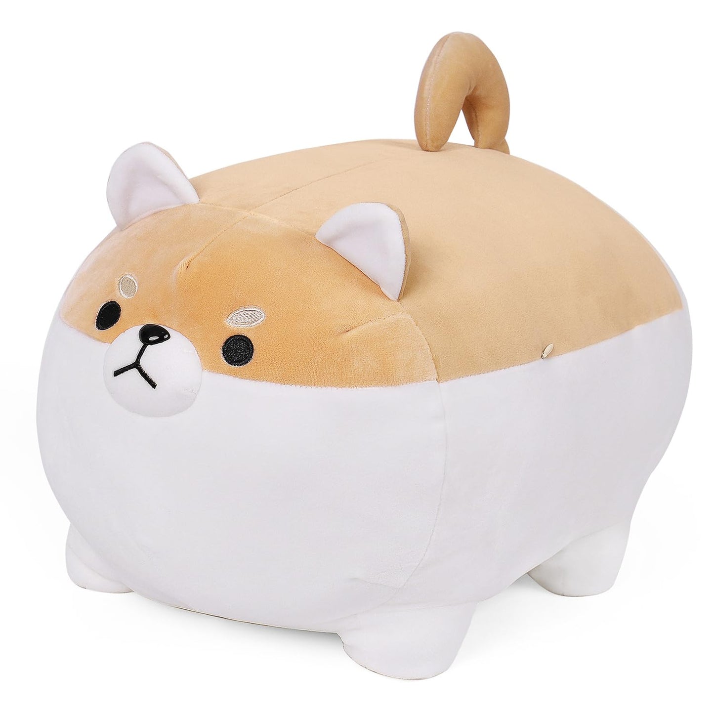 19.6" Fat Dog Plush Pillow Shiba Inu, Cute Corgi Stuffed Animals Plushies Toy Doll Festival