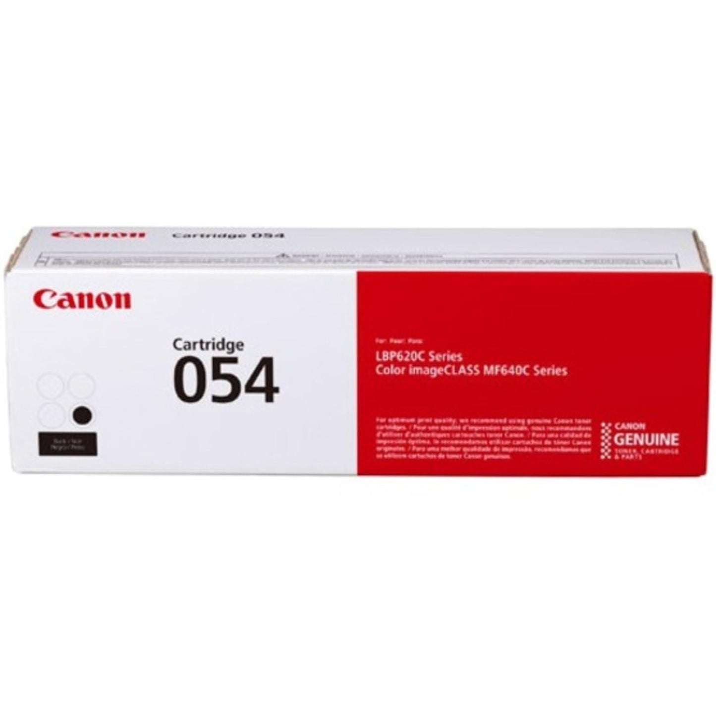 Canon Genuine Toner, Cartridge 054 Black (3024C001) 1 Pack Color imageCLASS MF641Cdw, MF642Cdw, MF644Cdw, LBP622Cdw Laser Printers
