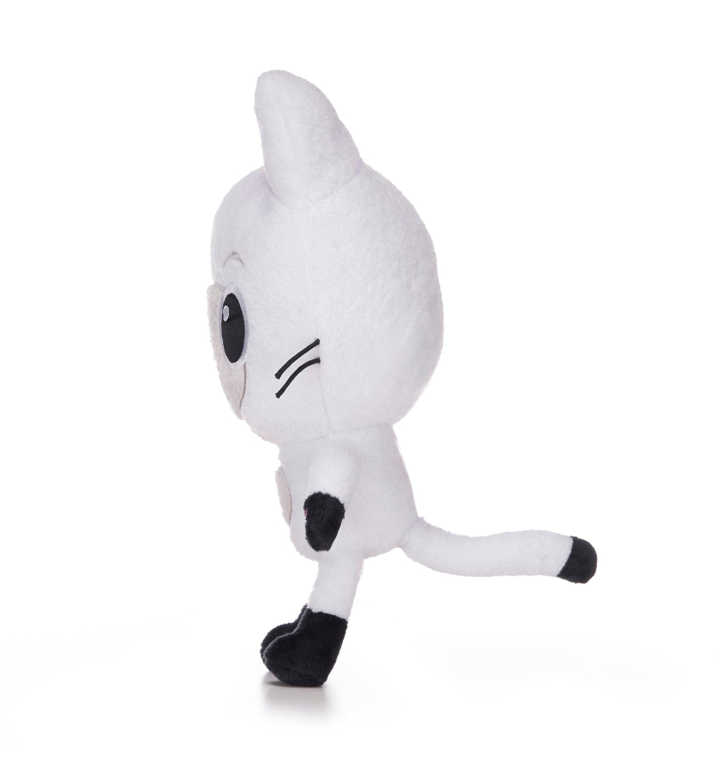 Posh Paws 50105 Gabby's Dollhouse 25cm (10-inches) Pandy Paws Character Soft Plush Toy, White