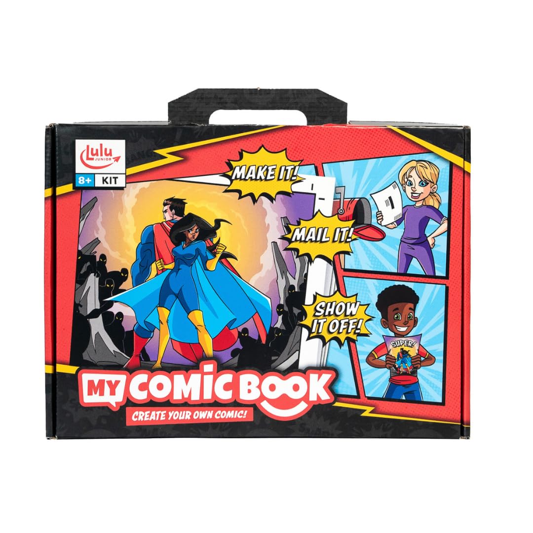 Lulu Jr. My Comic Book Making Kit, Multicolor