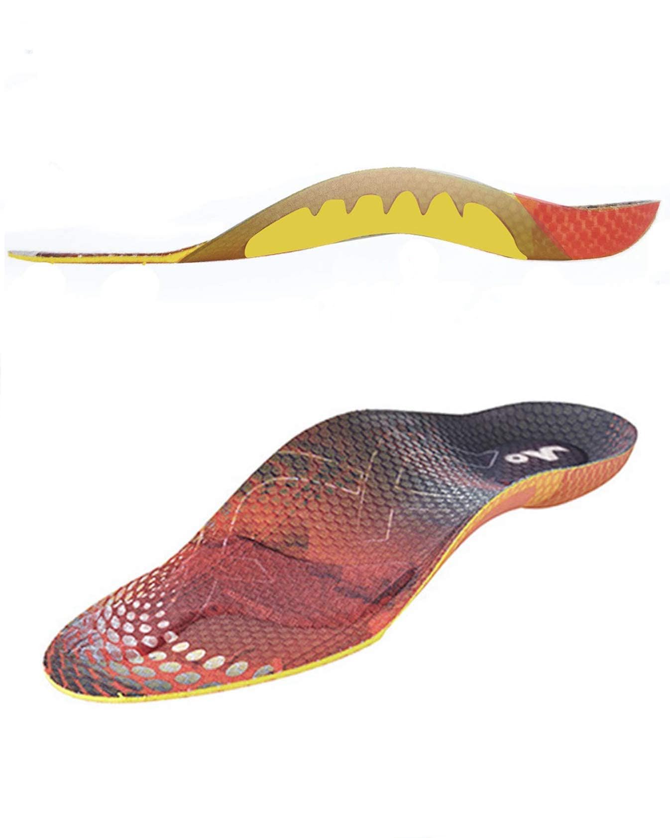SNPE Arch Support Insoles for Men Women. Reduce Weight Burden of Your Feet, Relieve Pain. Posture Corrector for Men Women (Mens 6.5-7 / Womens 8-8.5)