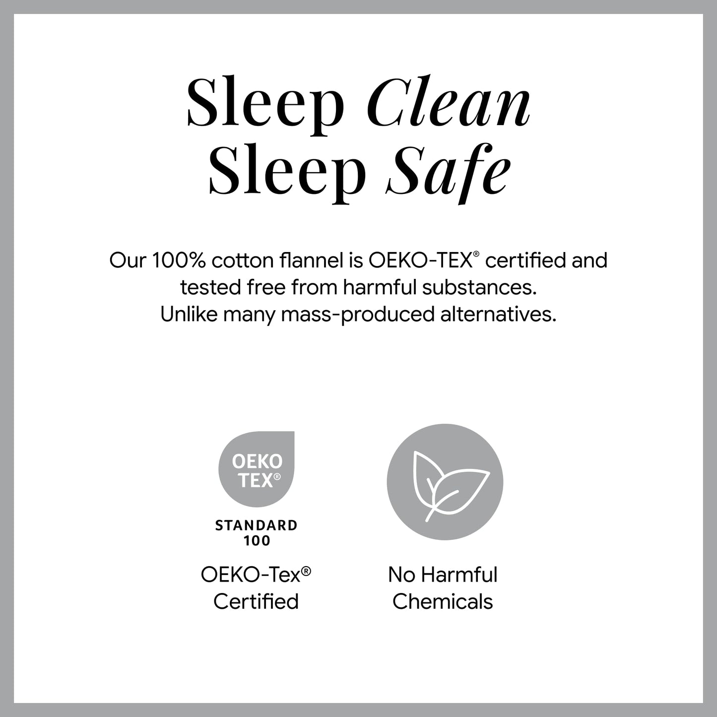 Tribeca Living King Cotton Flannel Flat Sheet Only 170-GSM - Oversized 112 x 106 Inch Dimensions for Generous Bed Coverage - Soft Breathable Bedding in Silver Grey