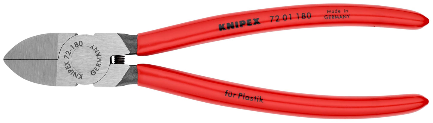 KNIPEX Tools - 2 Piece Flush Cutter Set in a Pouch (72 01 140 and 72 01 180) (9K008090US)