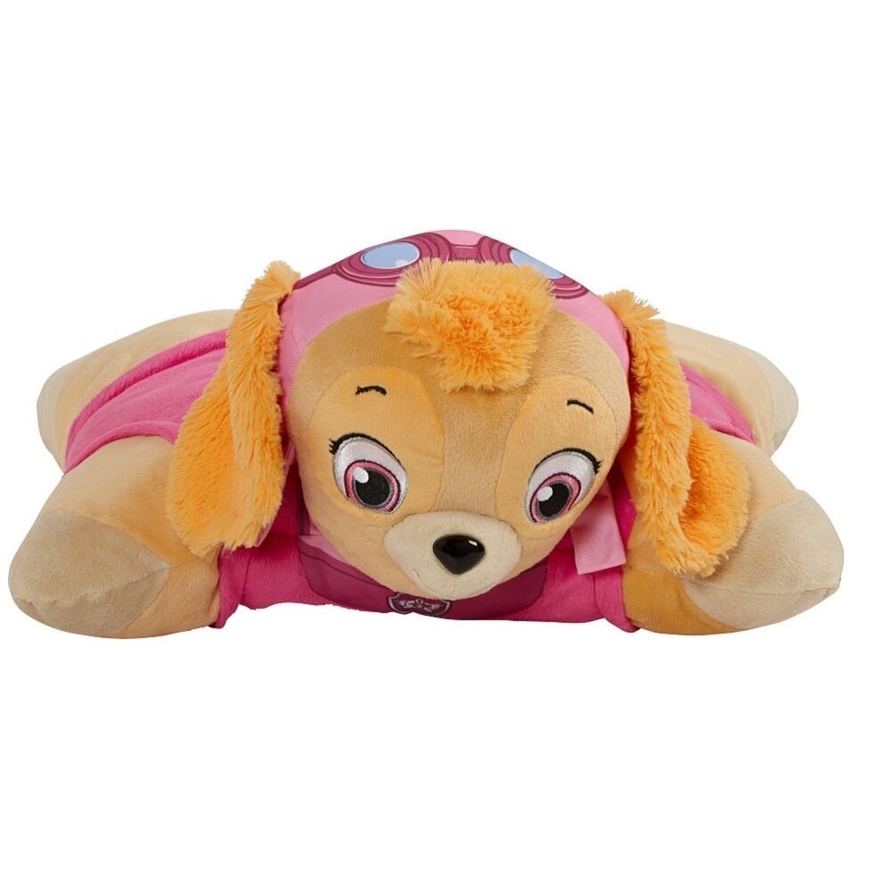 Pillow Pets Helicopter Pilot Paw Patrol Skye, 16" (NIC-NS-Skye)