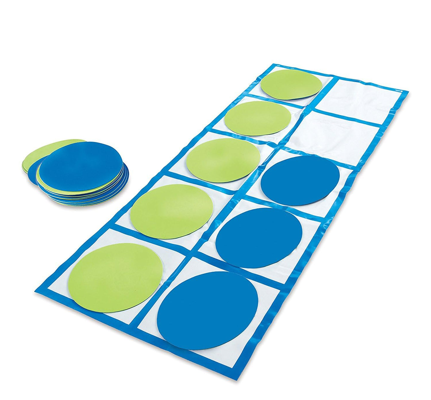 Learning Resources - Ten Frame Floor Mat Activity Set Teacher Classroom Supplies Gross Motor for Preschool Kindergarten Special Education Essentials Math Manipulatives Place Value Number Games