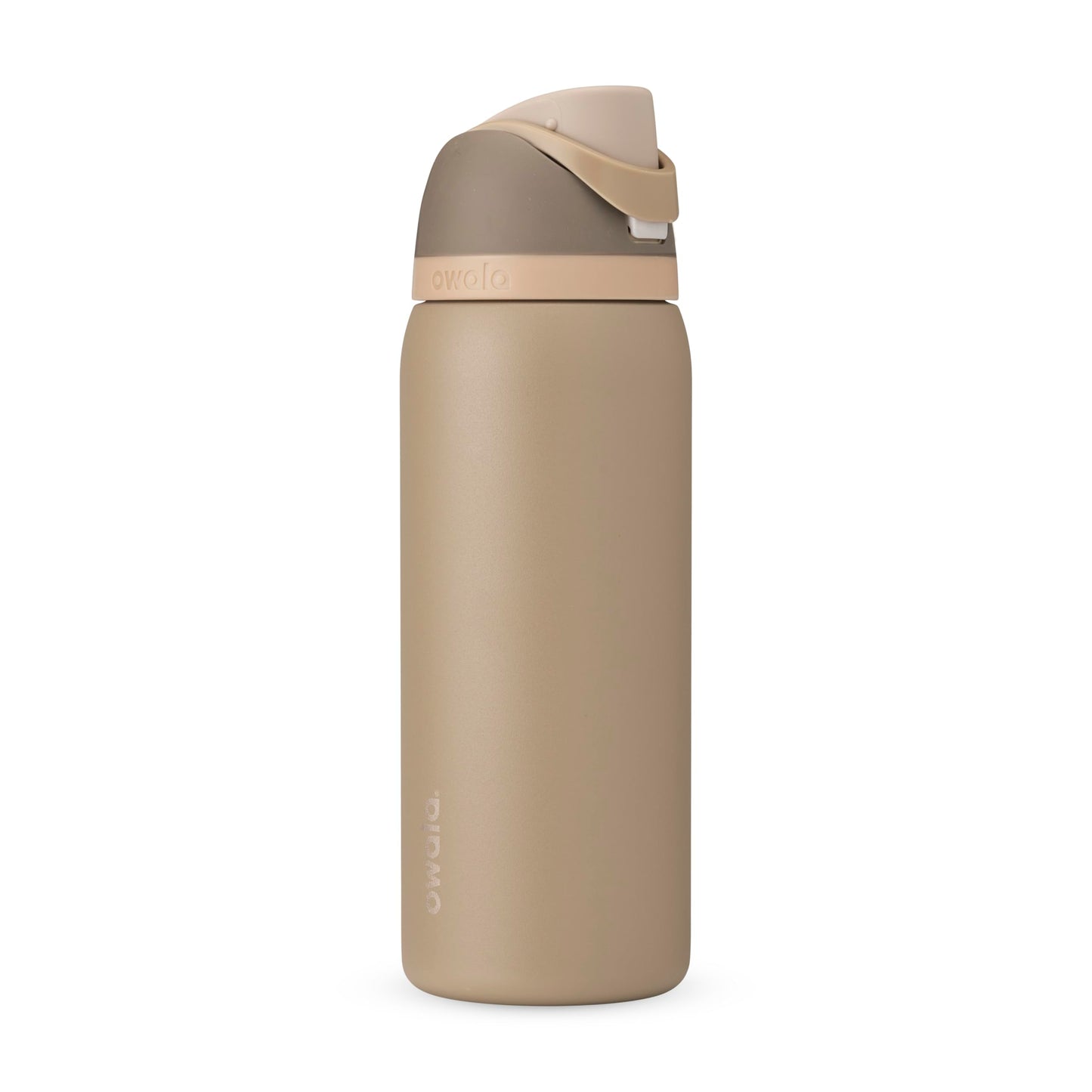 Owala FreeSip Insulated Stainless Steel Water Bottle with Straw, BPA-Free Sports Water Bottle, Great for Travel, 32 Oz, Down To Earth