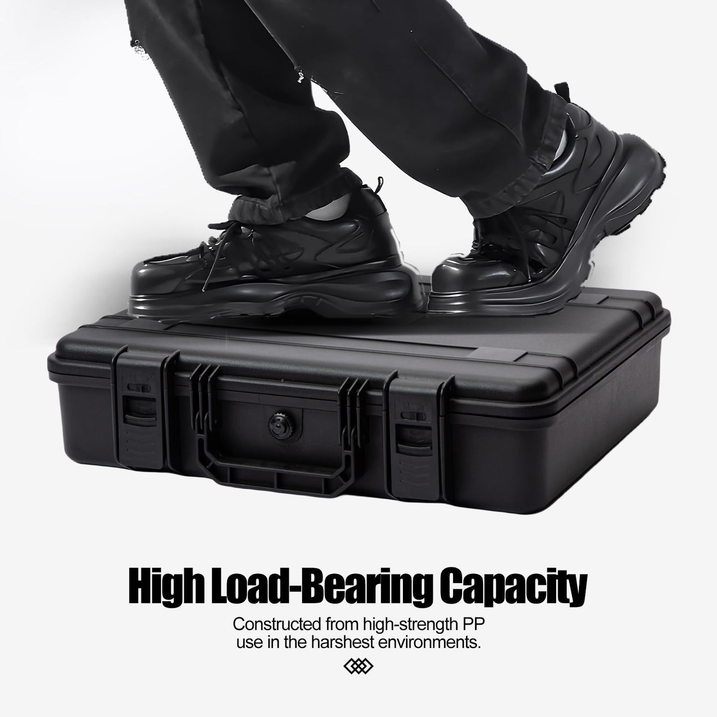 Hard Case for 11-16inch Gaming Laptops & Accessories - Heavy Duty Storage Case with Pull & Pluck Foam Layer Compatible Electronics, Guns, Cameras,Drones, Tools,and Other Gear