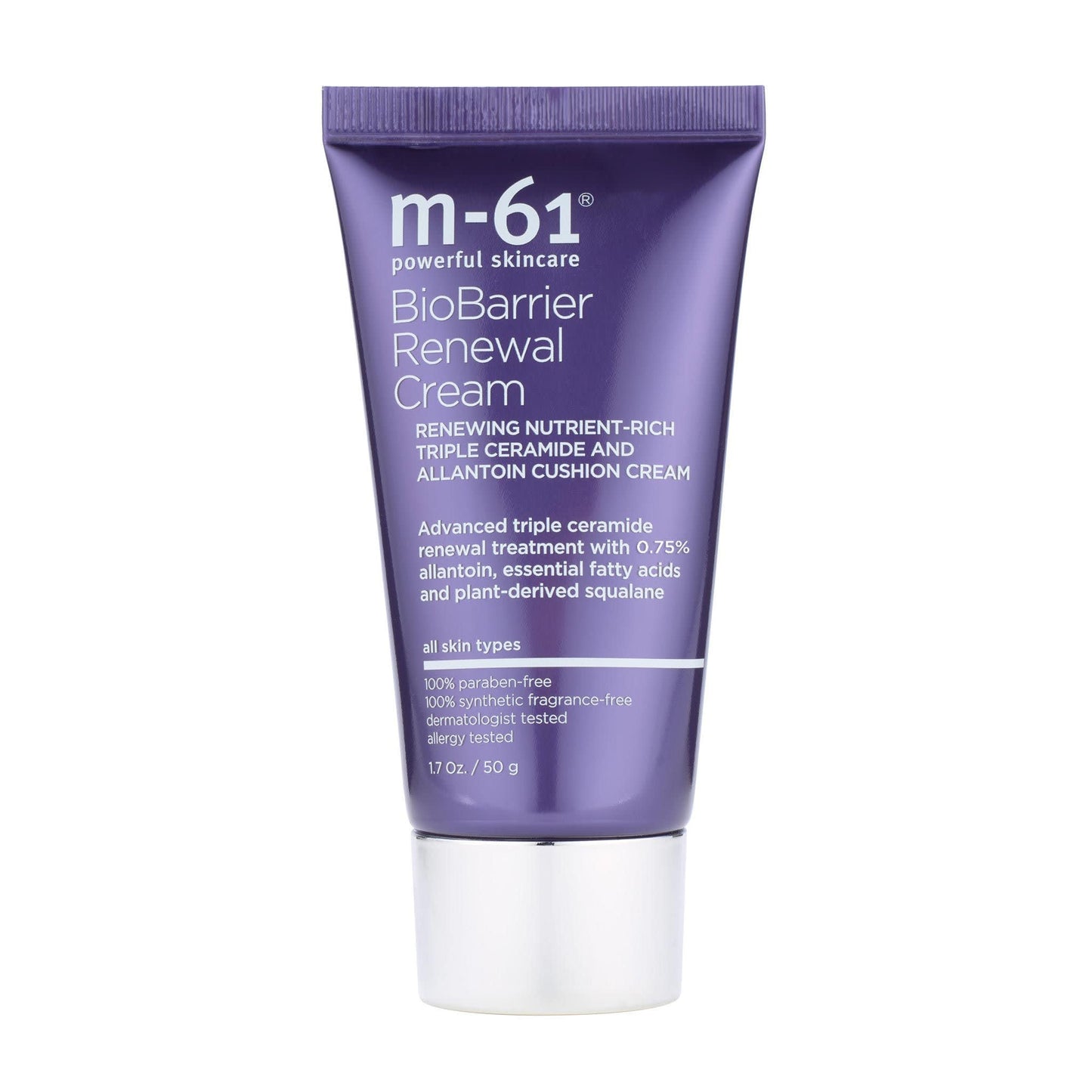 m-61 BioBarrier Renewal Cream - Advanced triple ceramide renewal barrier treatment with 1% allantoin.