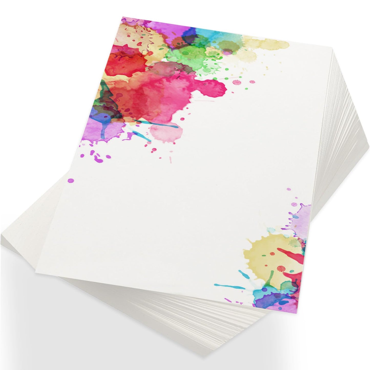 150 Sheets Watercolor Paper, 8.5"x11" Water Color Paper Bulk, 110 lb 230 GSM APaint Paper for Watercolorist Painting Drawing Artists Adults