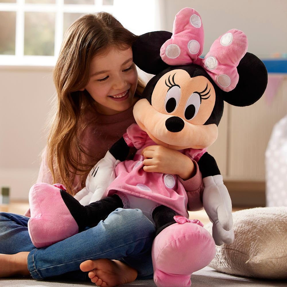 Disney Minnie Mouse Plush – Pink – Large 21 1/4 Inches