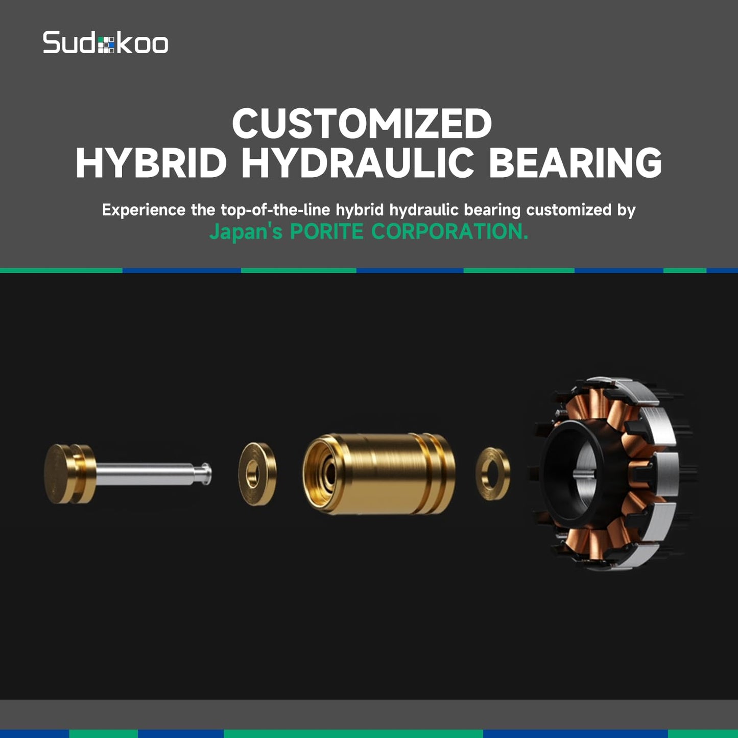 Sudokoo Sudokoo MACH120 3IN1 Case Fans, 30mm Thick, LCP and 40% Glass Fiber, Hybrid Hydraulic Bearing, FOC Motor, PWM, Dynamic Balance Correction, 6 Years Warranty, Black Gray
