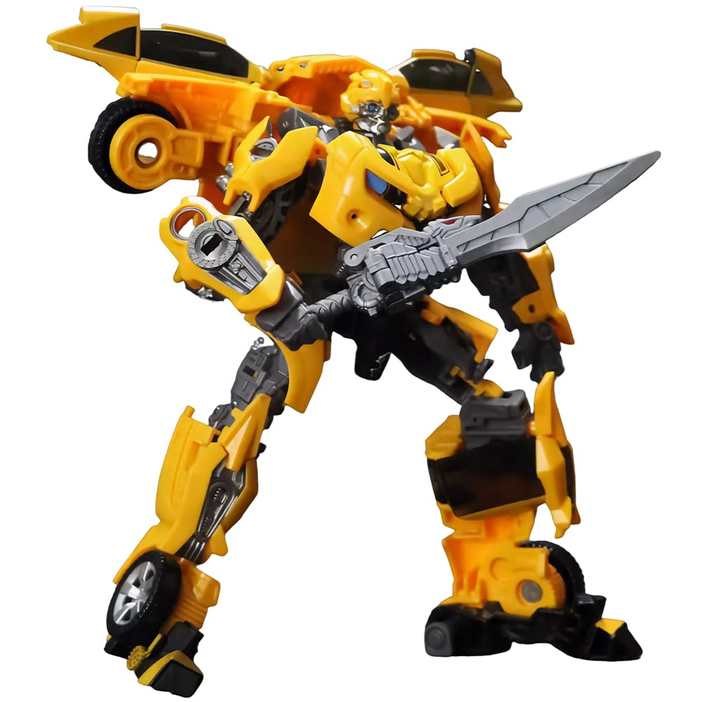 WAIKYTOY Deformation Toys, Deformation Robot Toy Character Action Figure Car Model 8.6 Inches with Accessories, Suitable for Ages 6 and Up for Boys Kids