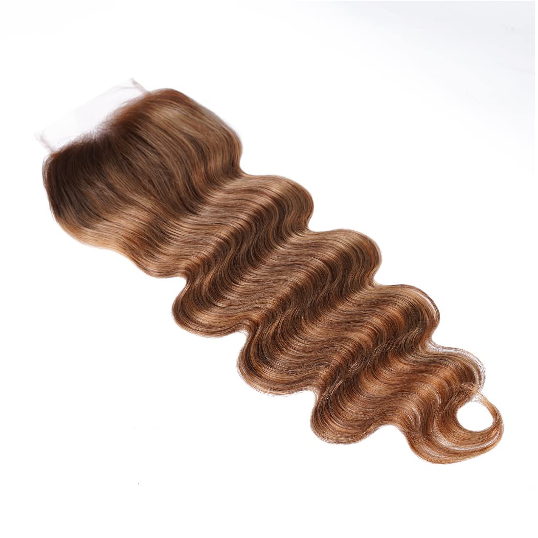 UNICE Honey Blonde Highlight Body Wave 4x4 Lace Closure Free Part 14 inch 100% Remy Human Hair Closure for Women TL412 Color