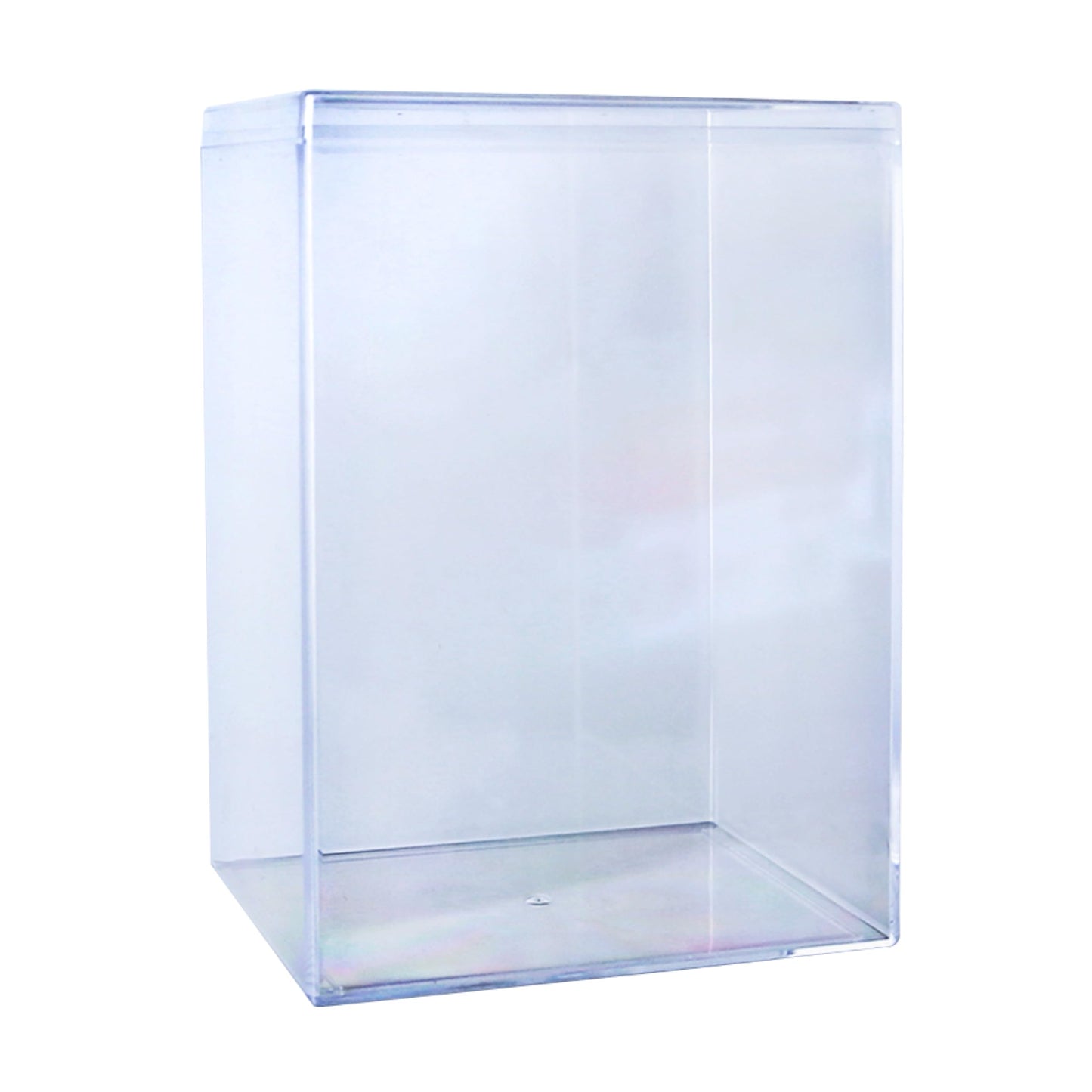 Crystal Clear Hard Plastic Funko Pop Protector Box, Stackable Display Case for Figures, Clear Gift Box for Party Favors, 8 Boxes, Made in USA by Gary Plastic Packaging
