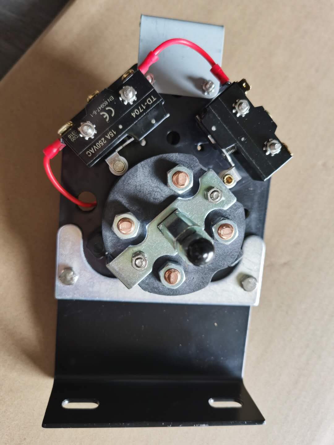 Dr.Acces Heavy Duty Forward and Reverse Switch Assembly for EZGO TXT 1994 to Current, 36V, Push Button, Lever Actuator, Manual Operation, Black