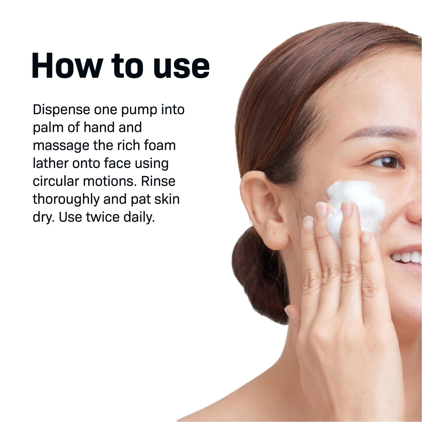 Revision Skincare Gentle Foaming Cleanser, Soap Free Facial Cleanser and Makeup Remover, Soothing and Moisturizing, 5 fl oz