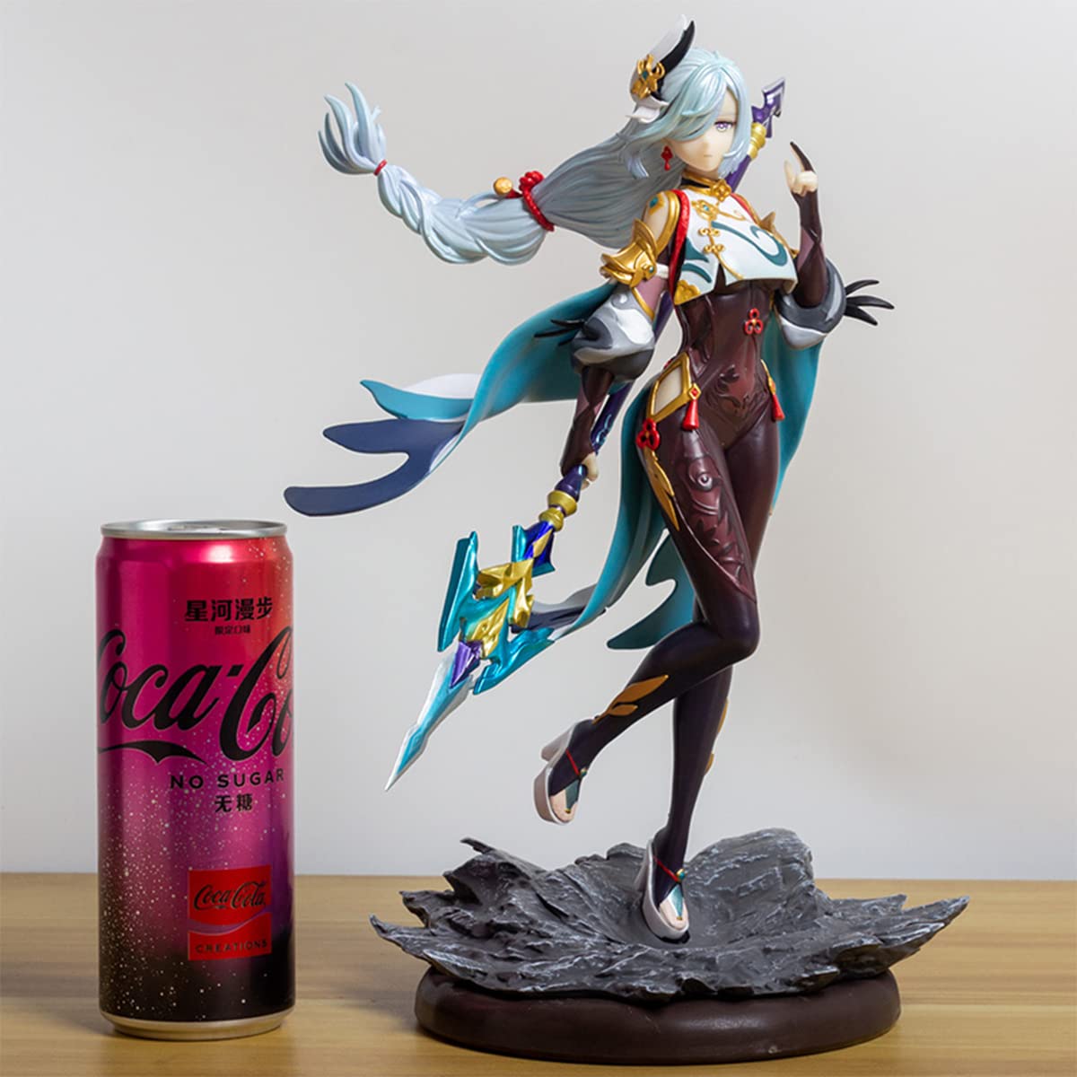 G-I Shenhe 1/7 Figure 29CM Anime Game Toy Liyue Character PVC Gift