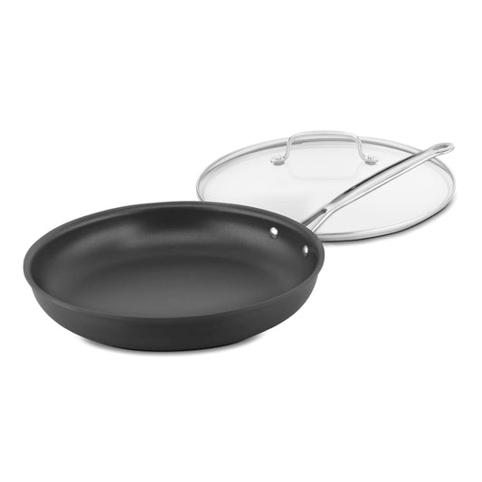 Cuisinart Chef's Classic™ Nonstick Hard Anodized 12" Nonstick Skillet with Glass Cover