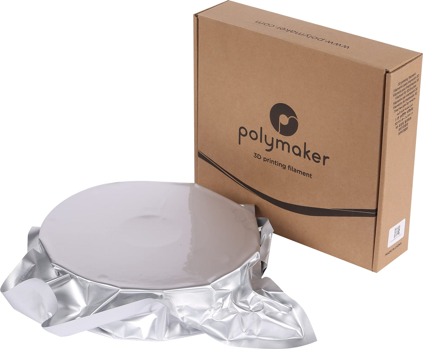 Polymaker PolyDissolve S1 PVA Filament, 1.75mm, 750g, Water Soluble Support for PLA/TPU/PVB/Nylon 3D Printer Filament