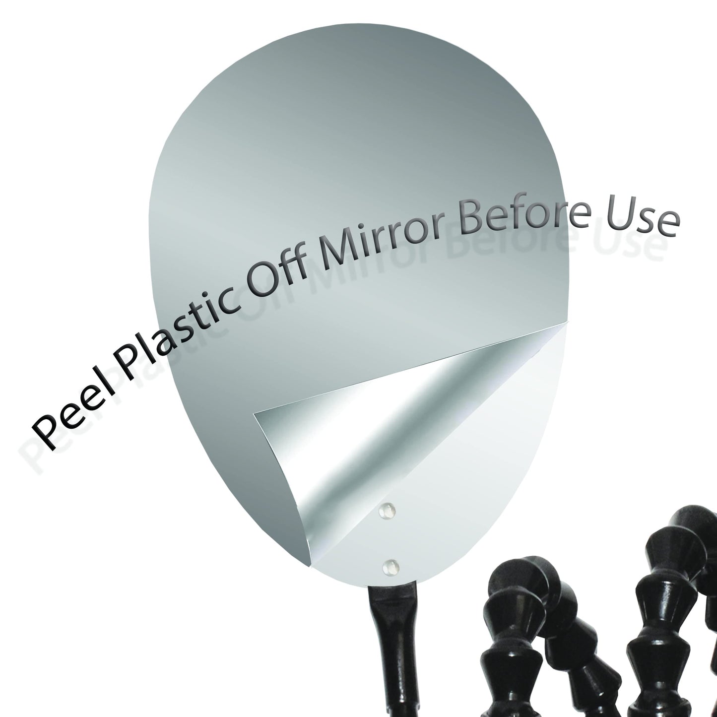 Rehabilitation Advantage Self Examining Hands Free Cathing Mirror