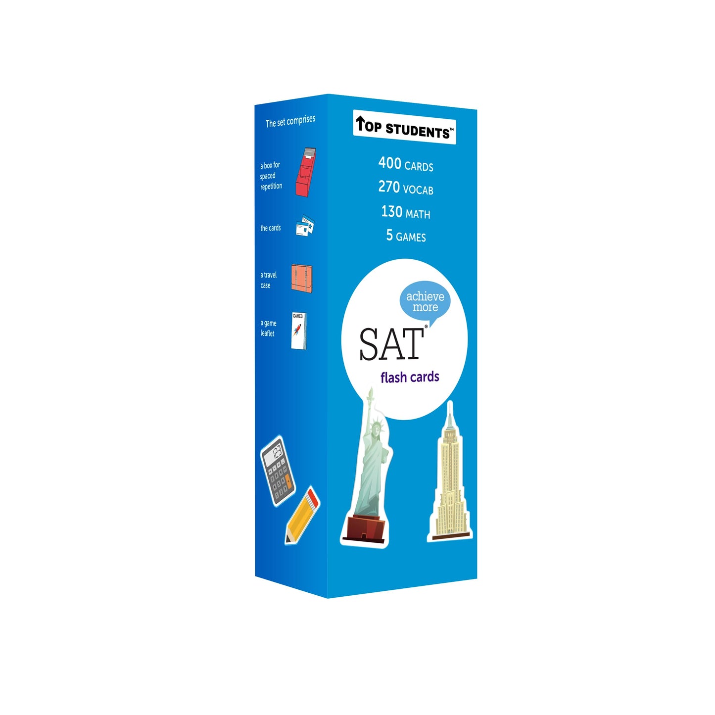 SAT Flash Cards 2025 | 400 SAT Vocabulary and Math SAT Flash Cards | SAT Prep | SAT Vocab Cards | SAT Prep Cards | SAT Words | SAT Study Cards | Digital SAT Prep