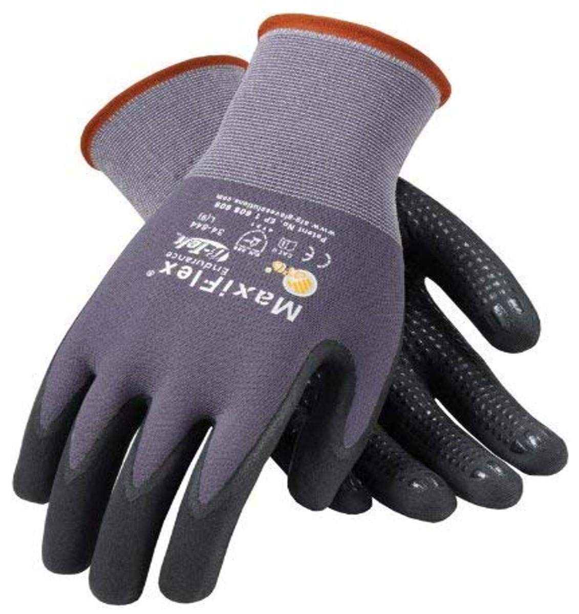 PIP 34-844/S MaxiFlex Endurance Knit Glove, Small, Gray (Pack of 12)