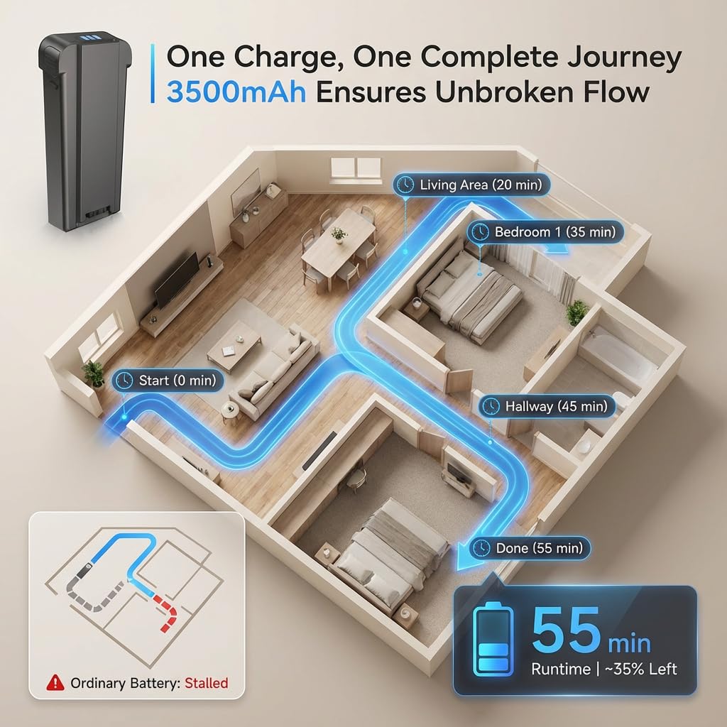 3500mAh High-capacity Battery for Bissell PowerClean FurGuard,FurFinder,Power Clean Fur Guard Finder,Swivel,Corded Deluxe 280W 200W- Fit 4026,4141,4143,4172,4173,4051,4052,4031,4137,4282K (grey)