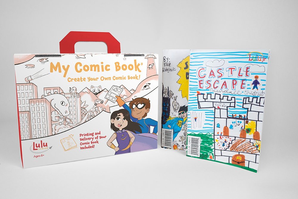 Lulu Jr. My Comic Book Making Kit, Multicolor