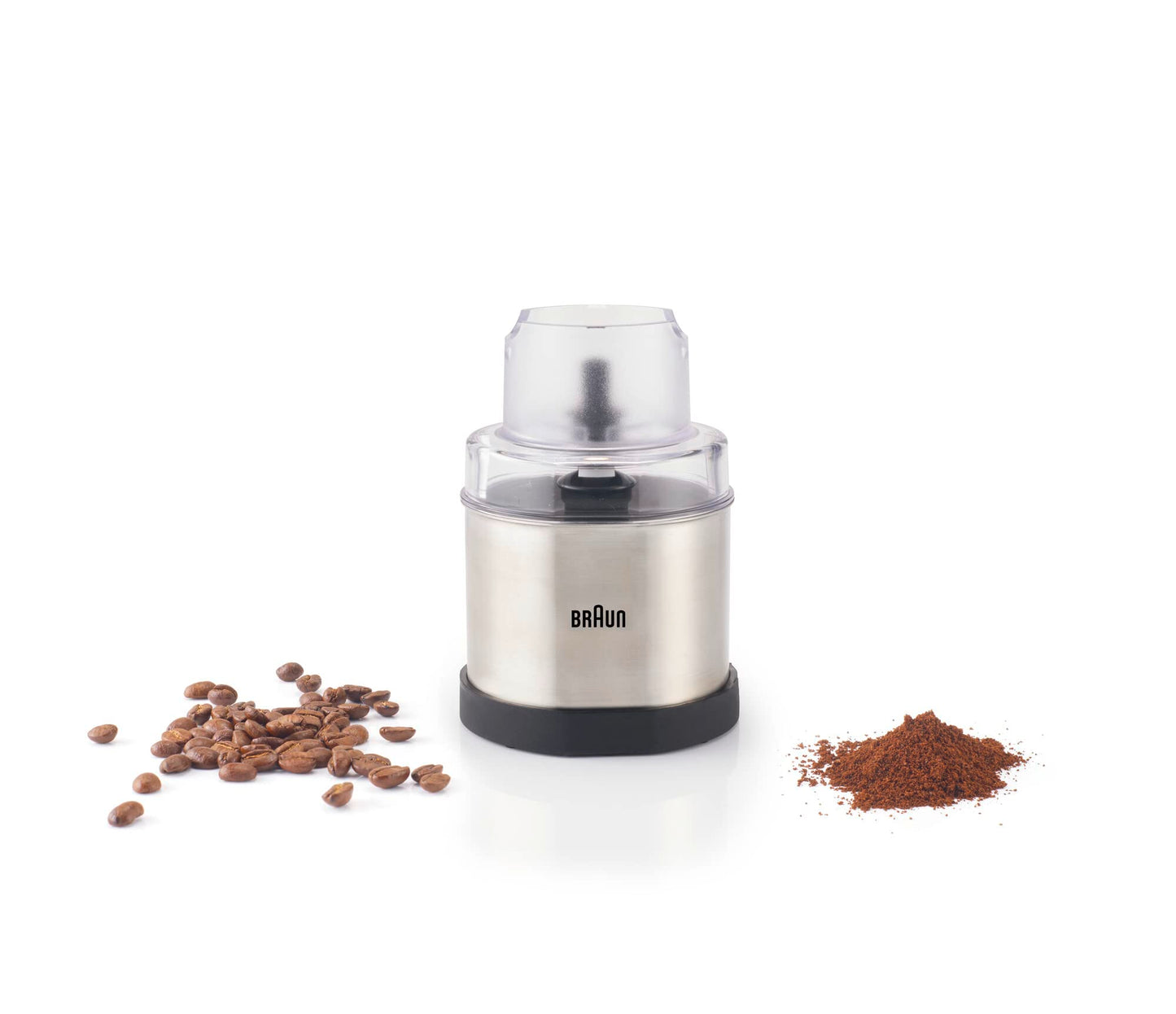 Braun MQS270SI Multiquick Coffee and Spice Grinder Hand Blender Attachment, 1.5-Cup