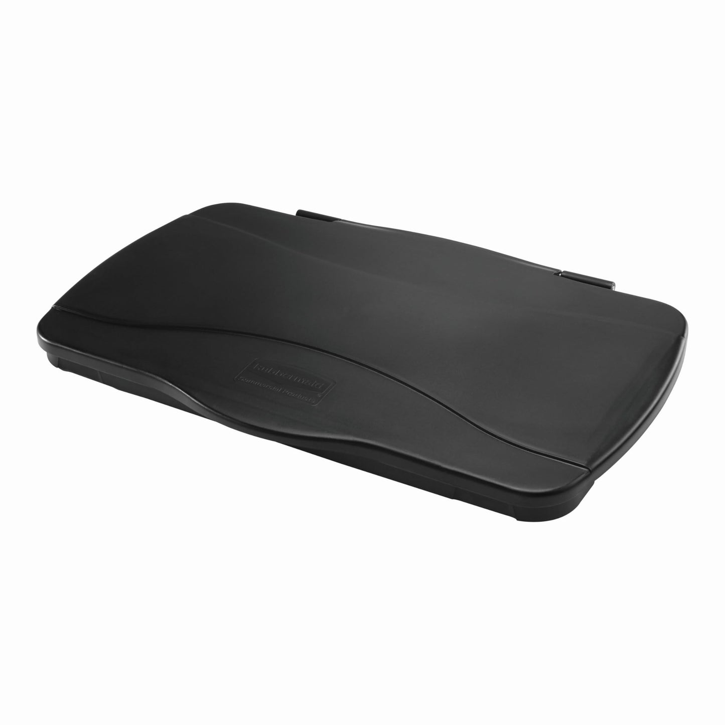 Rubbermaid Commercial Products Slim Jim Hinged Lid for Use with 16/23 GAL Vented Slim Jim Containers for Kitchens/Classrooms/Offices/Back of House Black