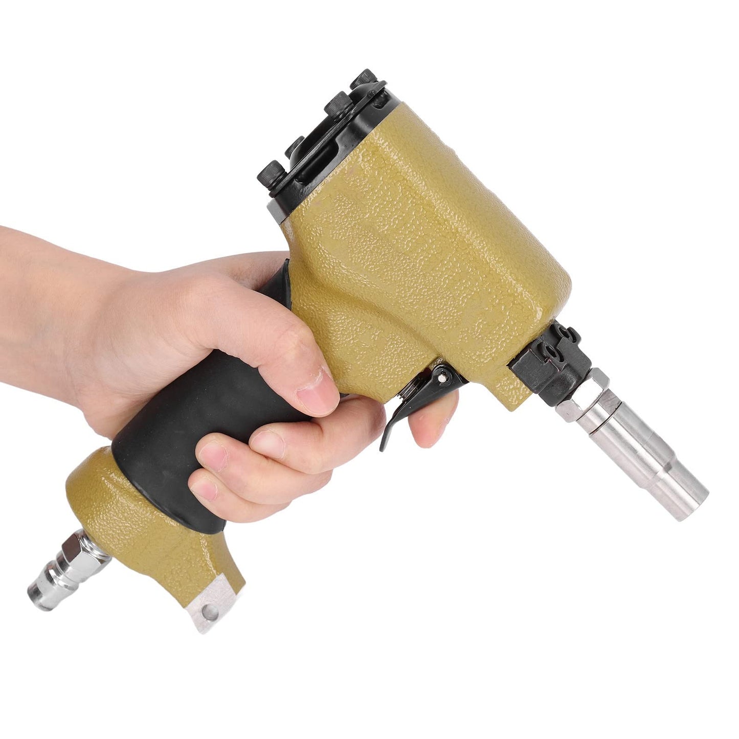 Pneumatic Thumbtack Air Power Decorative Nailer Trim Finish Pin Tool 47kgf per Cubic Centimeter for Fasten Cloth and Leather Covers 1170